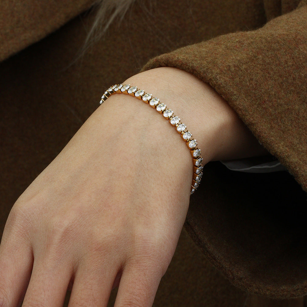 Georgina - Sparkling Tennis Bracelet