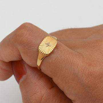 Aglaia - Golden Sun Ring