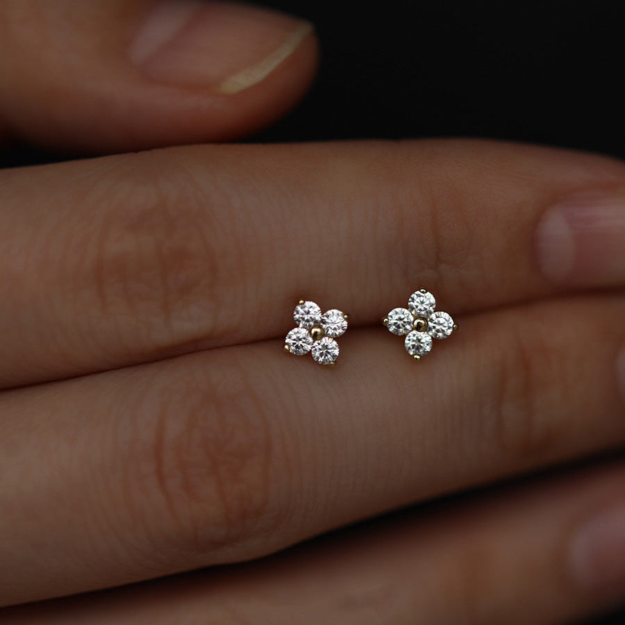 Mia – Bright Crystal Earrings