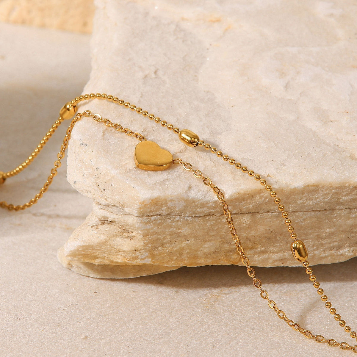 Rowena - Gold Layered Anklet