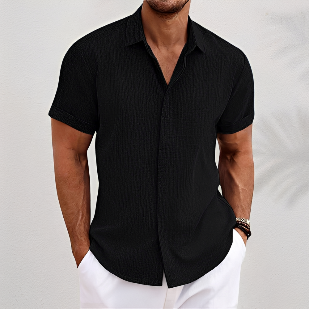 Oberon - Light Short Sleeve Shirt for Men