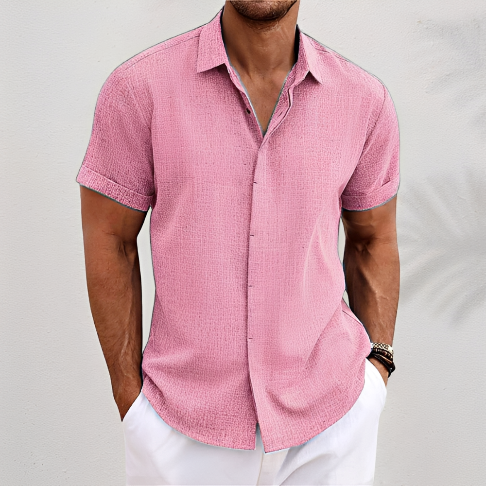 Oberon - Light Short Sleeve Shirt for Men