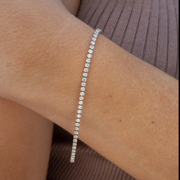 Mini Crystal Tennis Bracelet