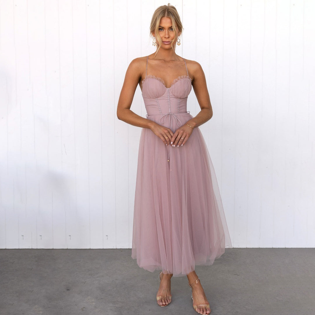 Franca - Elegant, Flowing Midi Dress