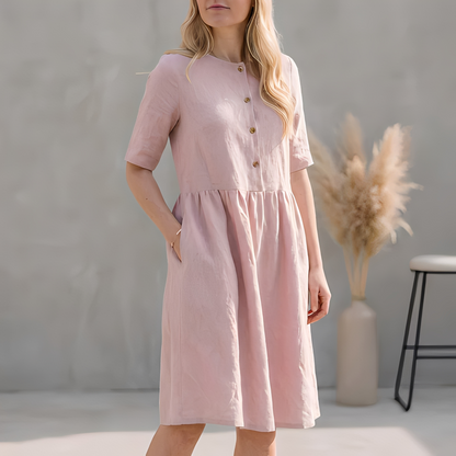 Angelene - Trendy and Elegant Women's Summer Dress