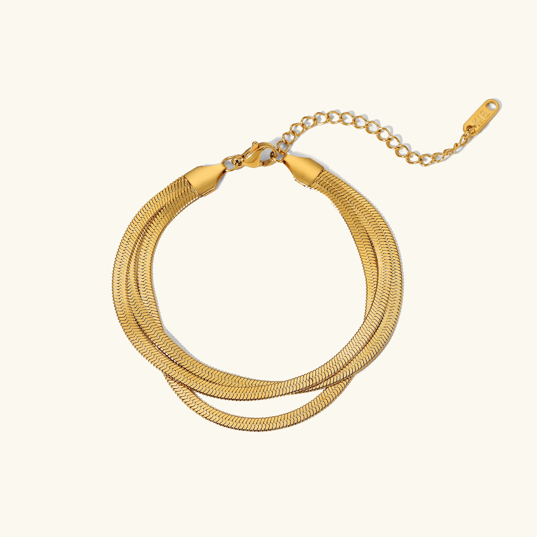 Abela - 3 Layer Braided Bracelet