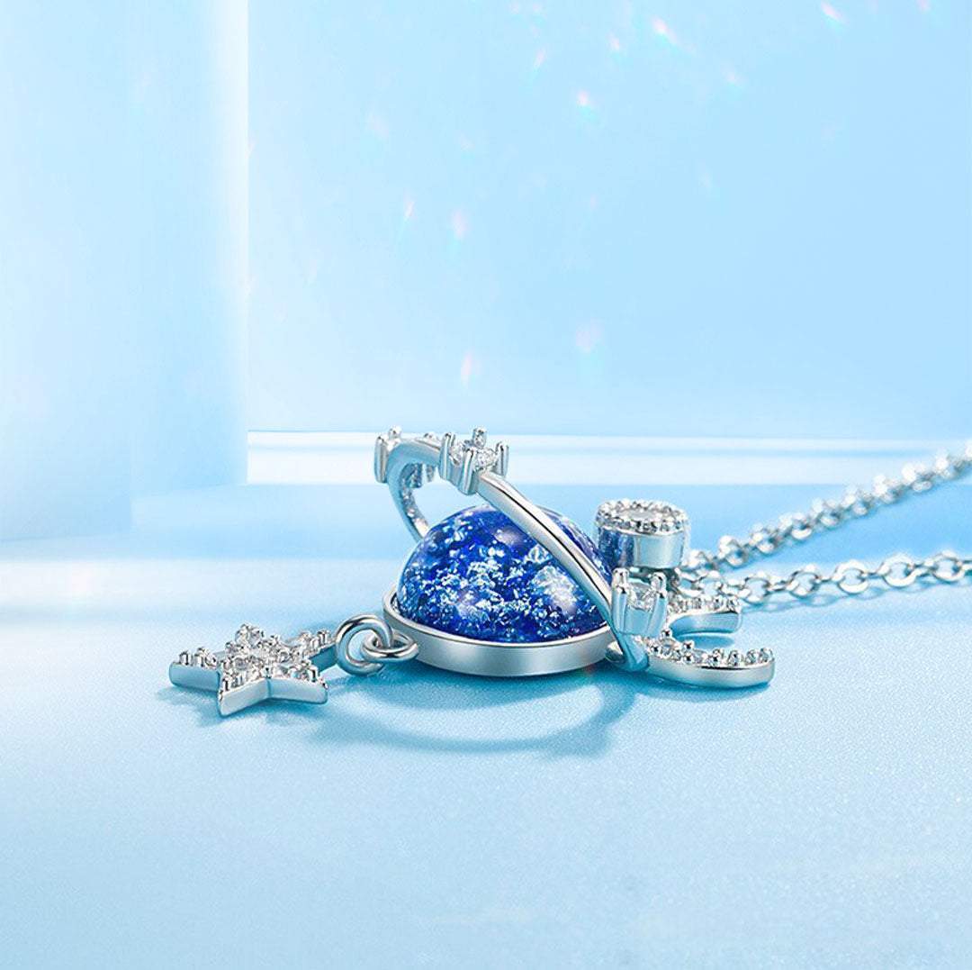 Sorami – Cosmic Planet Necklace for Women