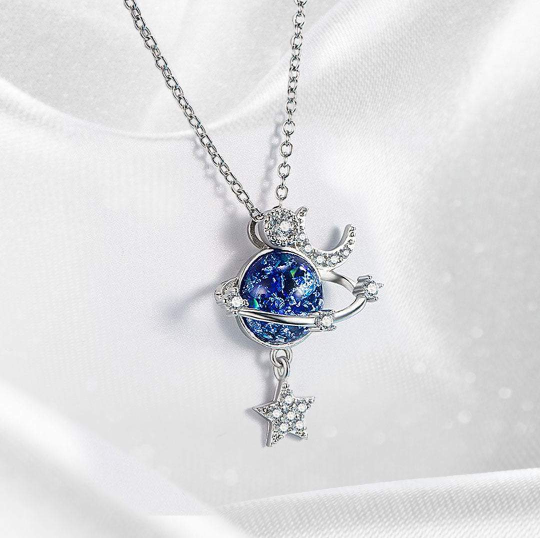 Sorami – Cosmic Planet Necklace for Women