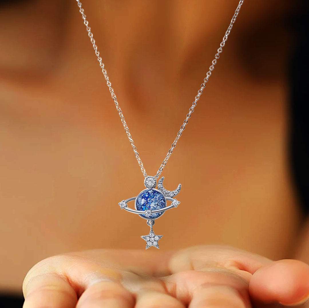 Sorami – Cosmic Planet Necklace for Women