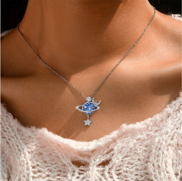 Sorami – Cosmic Planet Necklace for Women