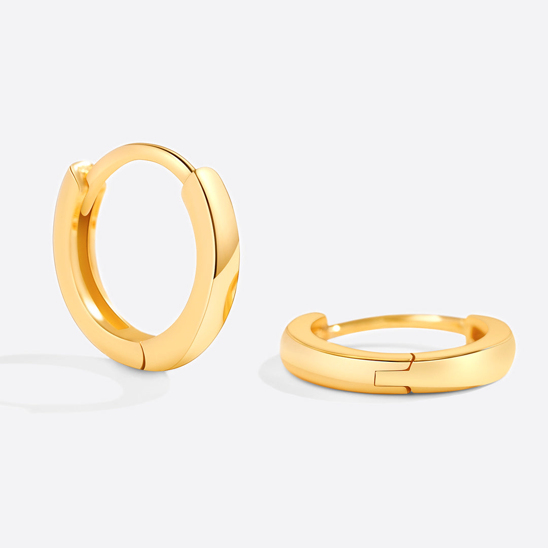 Moon – Small huggie hoops