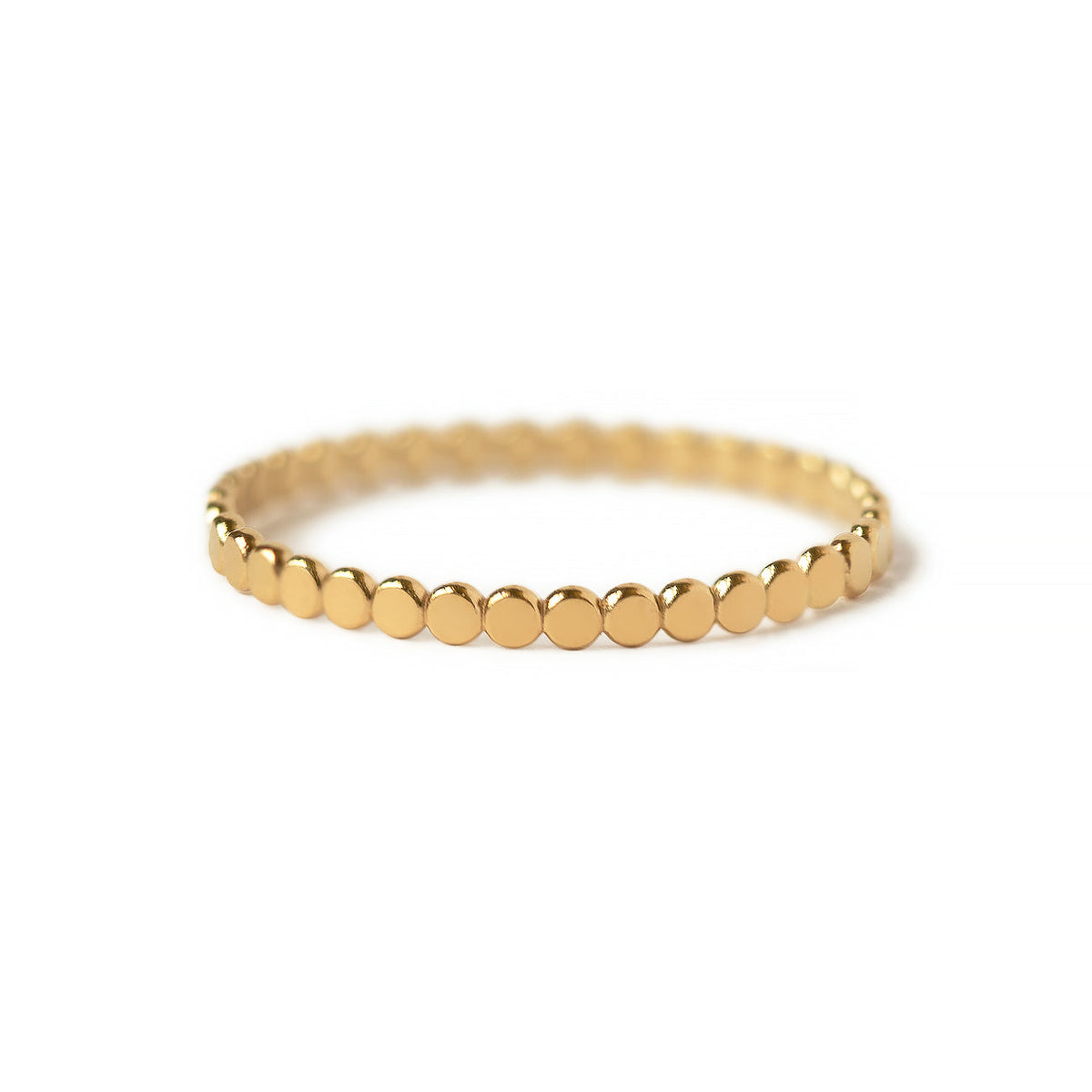 Moon - Flat Pearl Ring