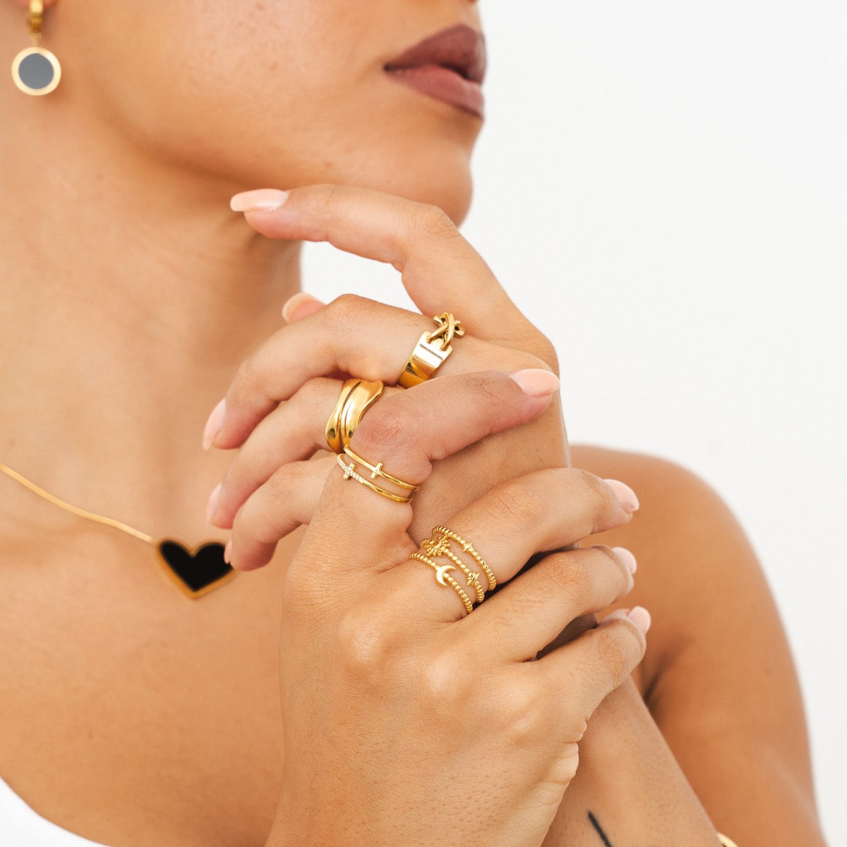 Charlie – Adjustable Sculptural Ring