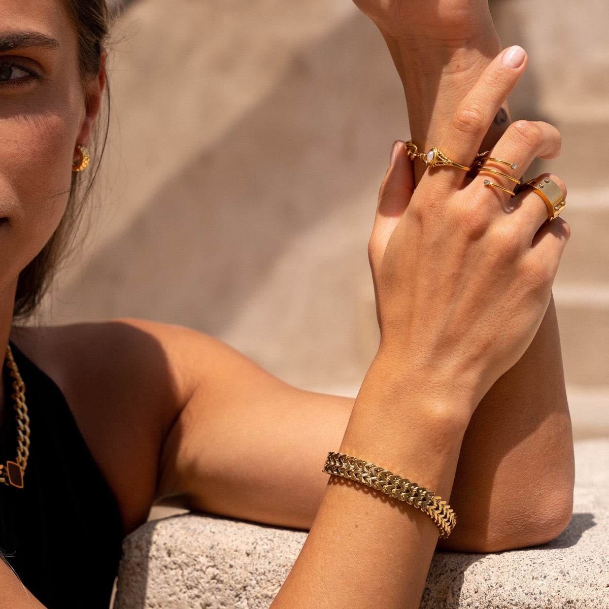 Eden – Textured Bracelet
