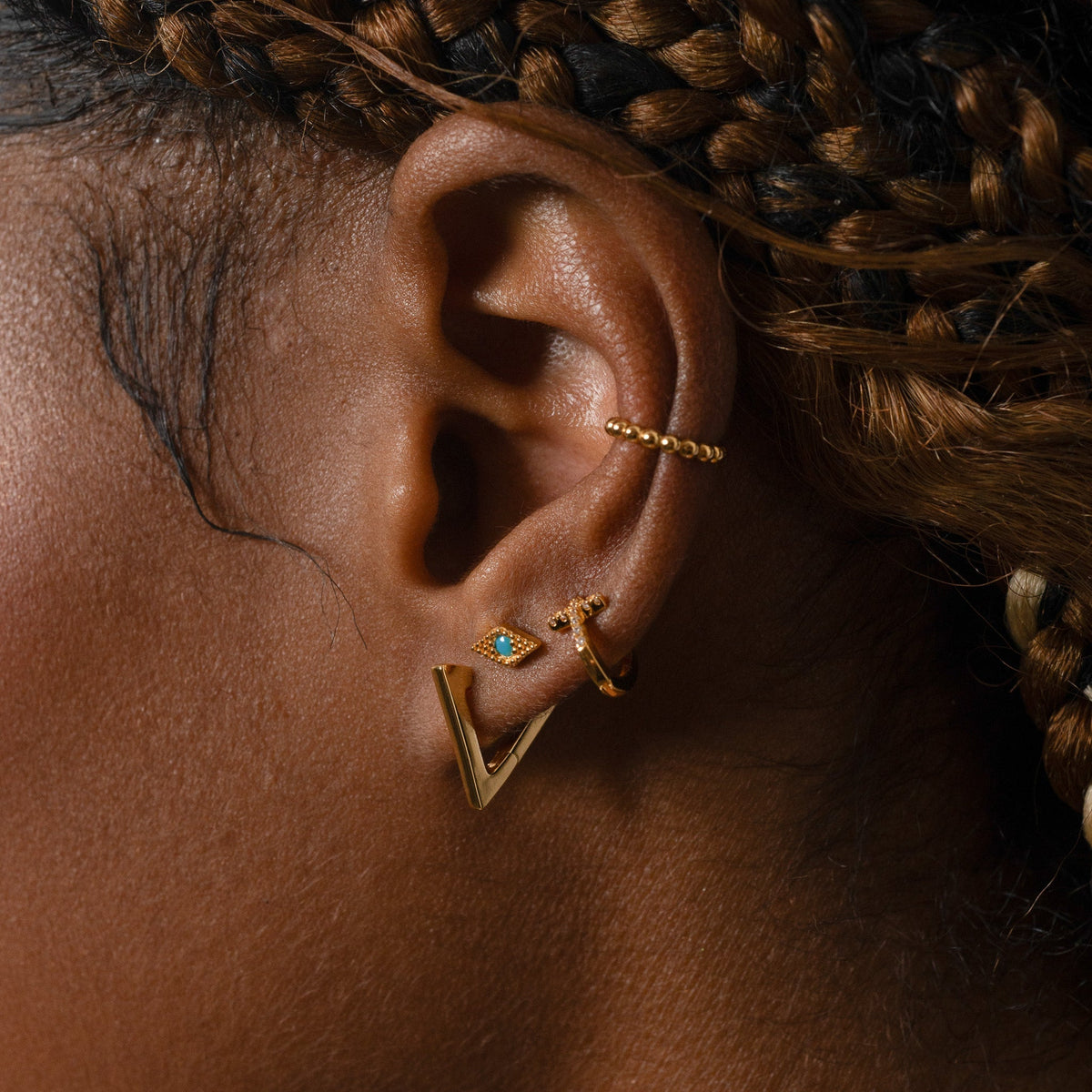 Salacia - Triangular Hoops