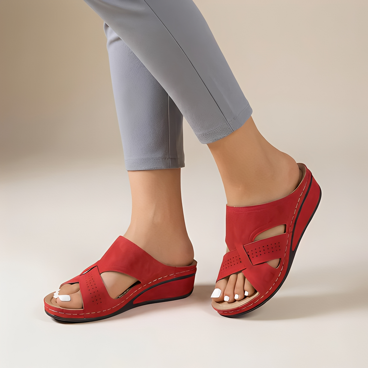 Oddette - Women's Open-Toe Strap Sandals