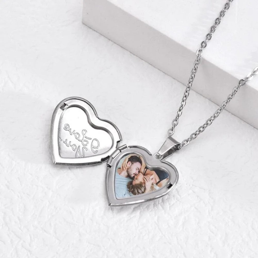Heart Pendant Necklace - Antique Pendant