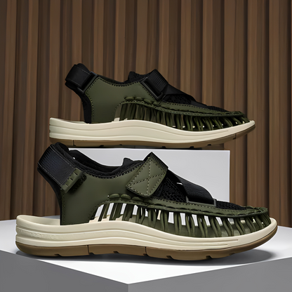 Alfien - Men's breathable sandals with adjustable straps