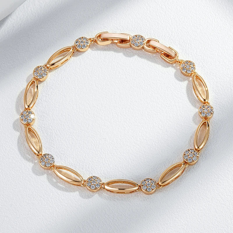 Maelis – Bracelet of Elongated Links