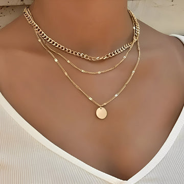 Xyline – Gold Plated Necklace