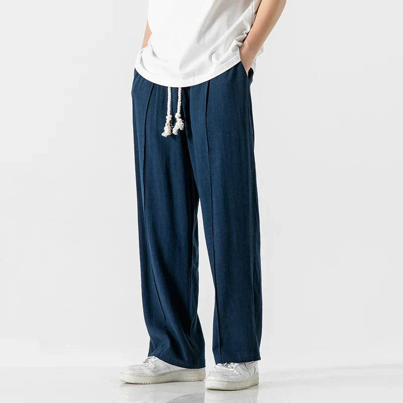 Ezra - trousers with an elastic waistband