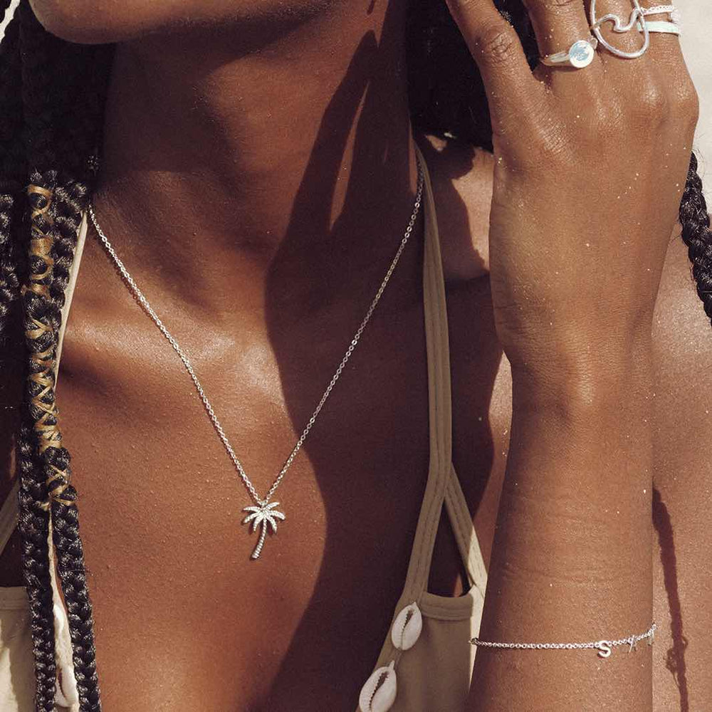 Palm Necklace - Island Theme Pendant