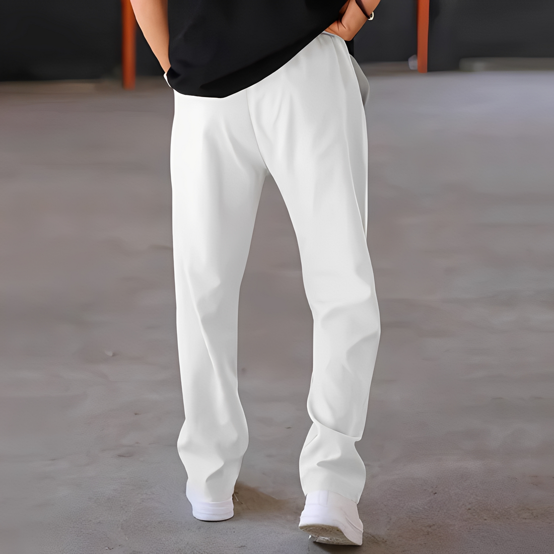Fresniel - Men's Wide Straight Trendy Pants