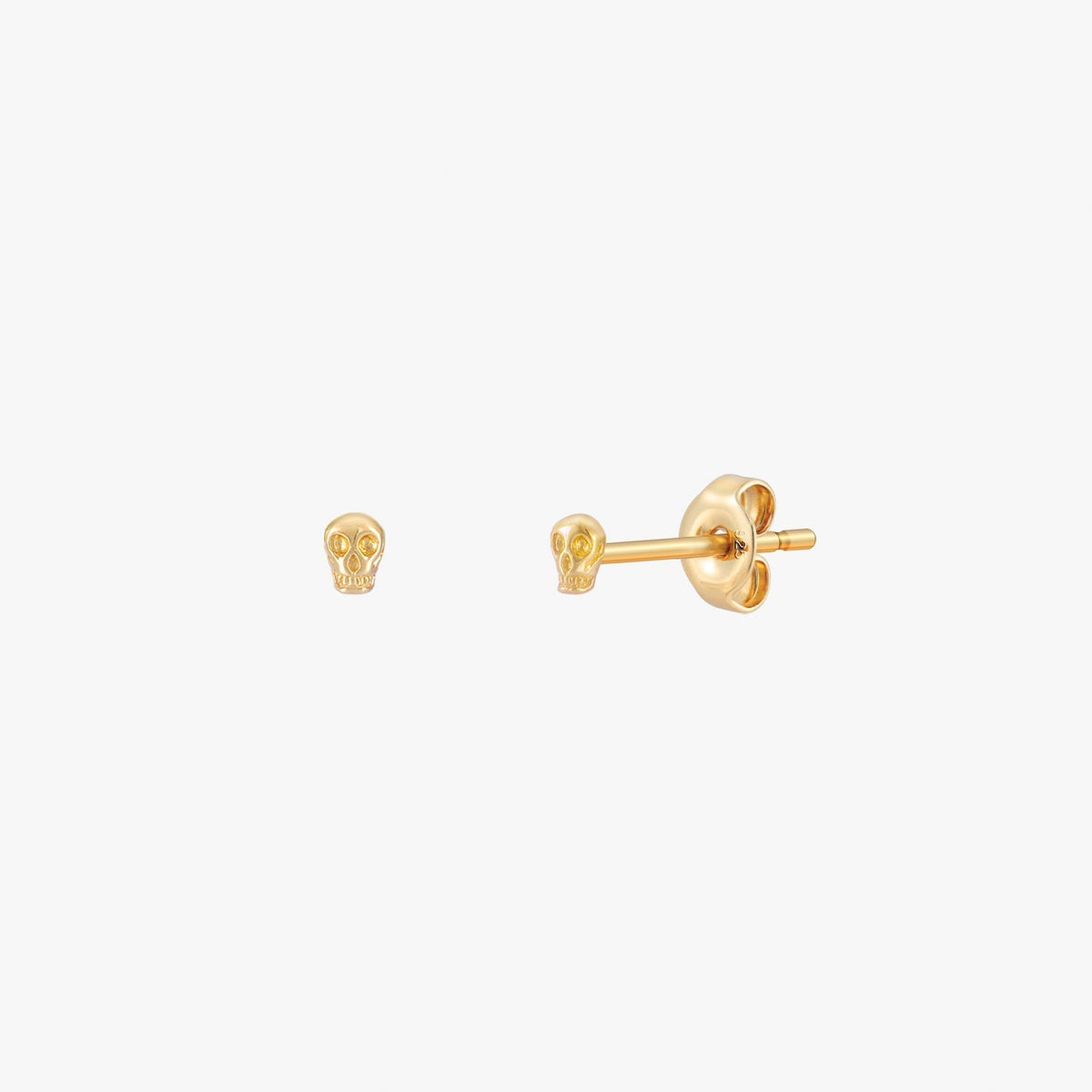 Reem - Small Skull Earrings