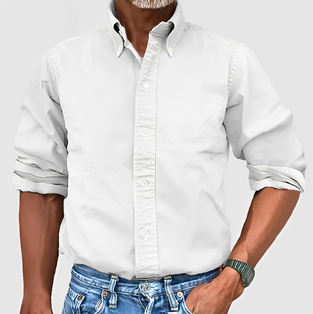 Erwan - Men's classic long-sleeve shirt