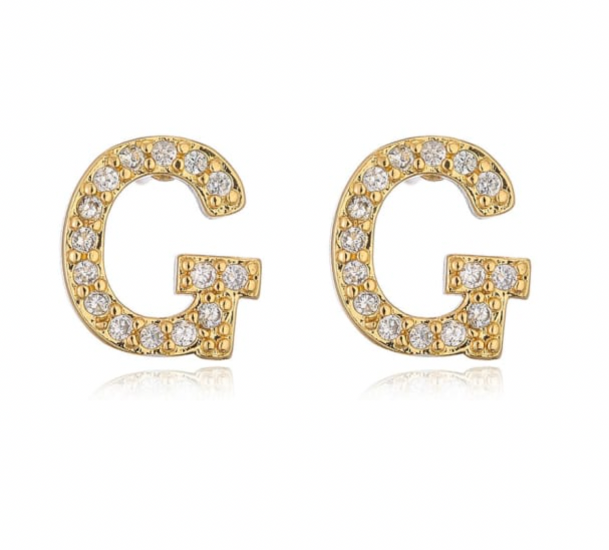 Taylor - Initial Letter Earrings