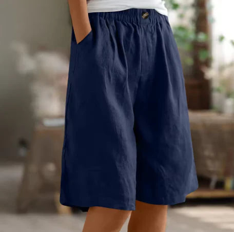 Renee- Relaxed Women's Shorts with Pockets