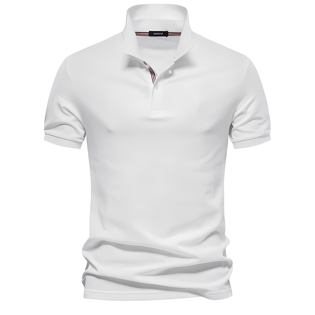 Alfred - Trendy short-sleeve polo for men