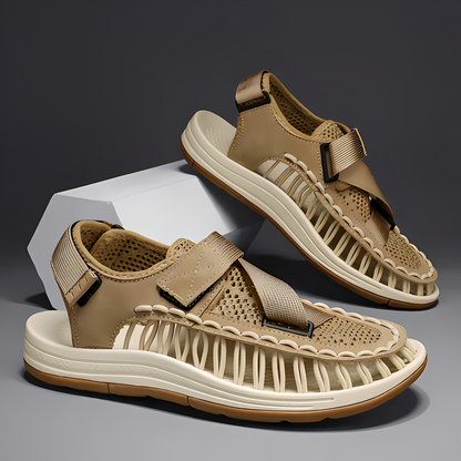 Alfien - Men's breathable sandals with adjustable straps