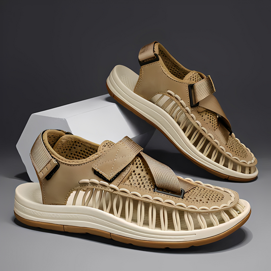 Alfien - Men's breathable sandals with adjustable straps