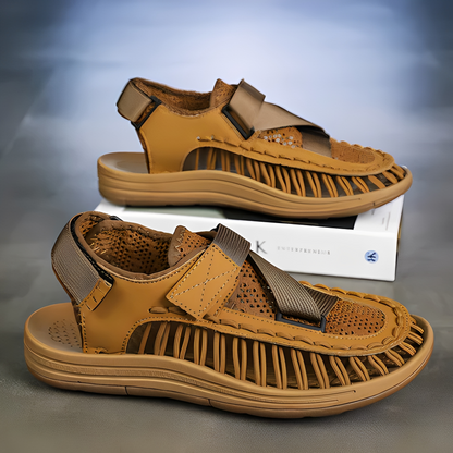 Alfien - Men's breathable sandals with adjustable straps