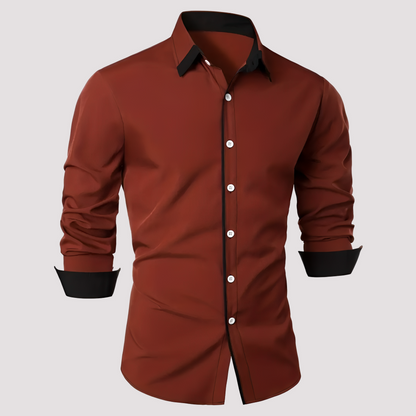 Samuel - Stylish Long Sleeve Overshirt for Men