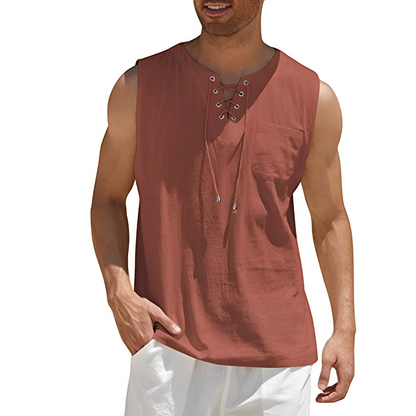 Alexia - Comfortable sleeveless tank top for men