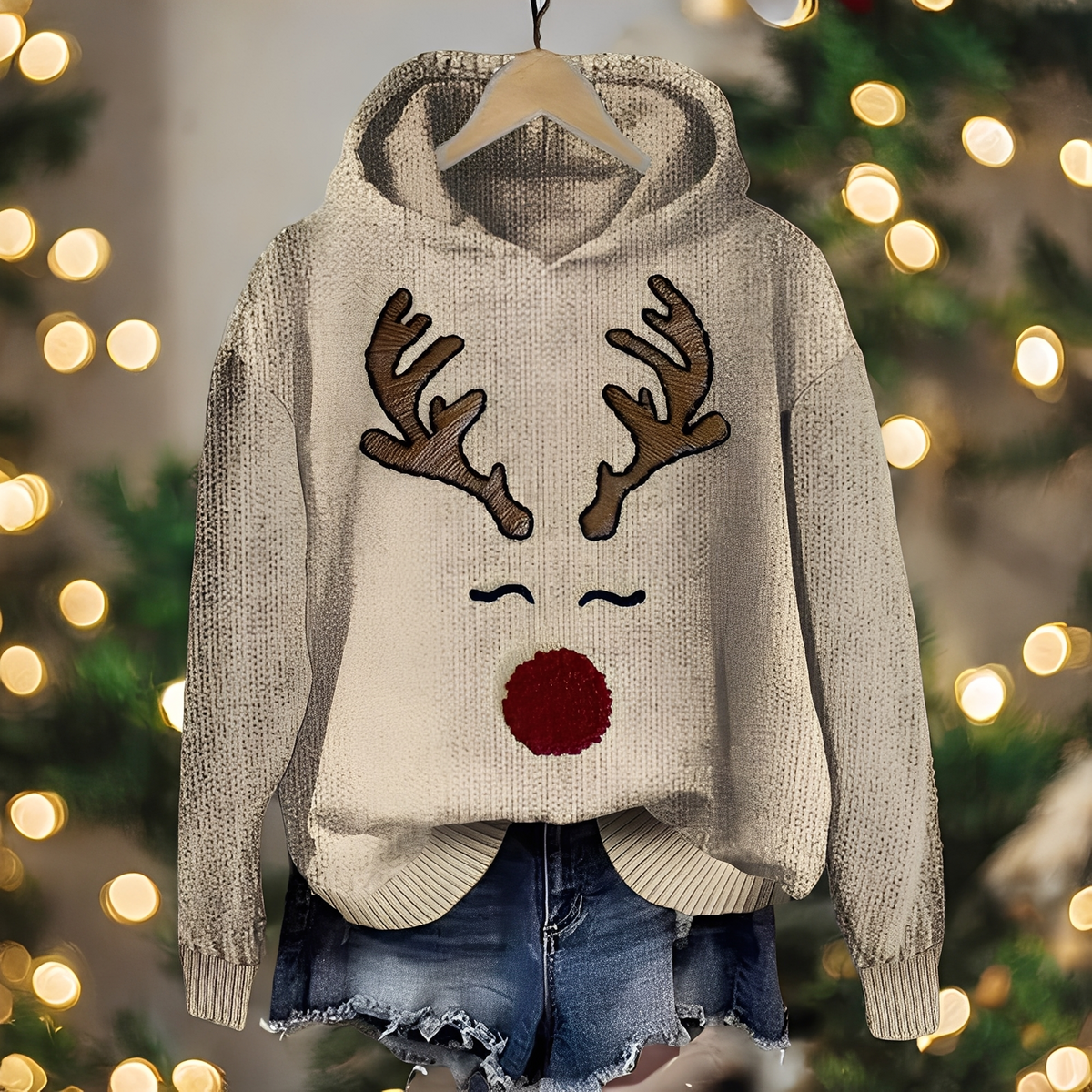 Liza - Stylish and warm Christmas hoodie