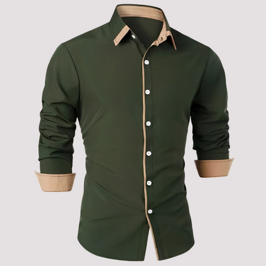 Samuel - Stylish Long Sleeve Overshirt for Men