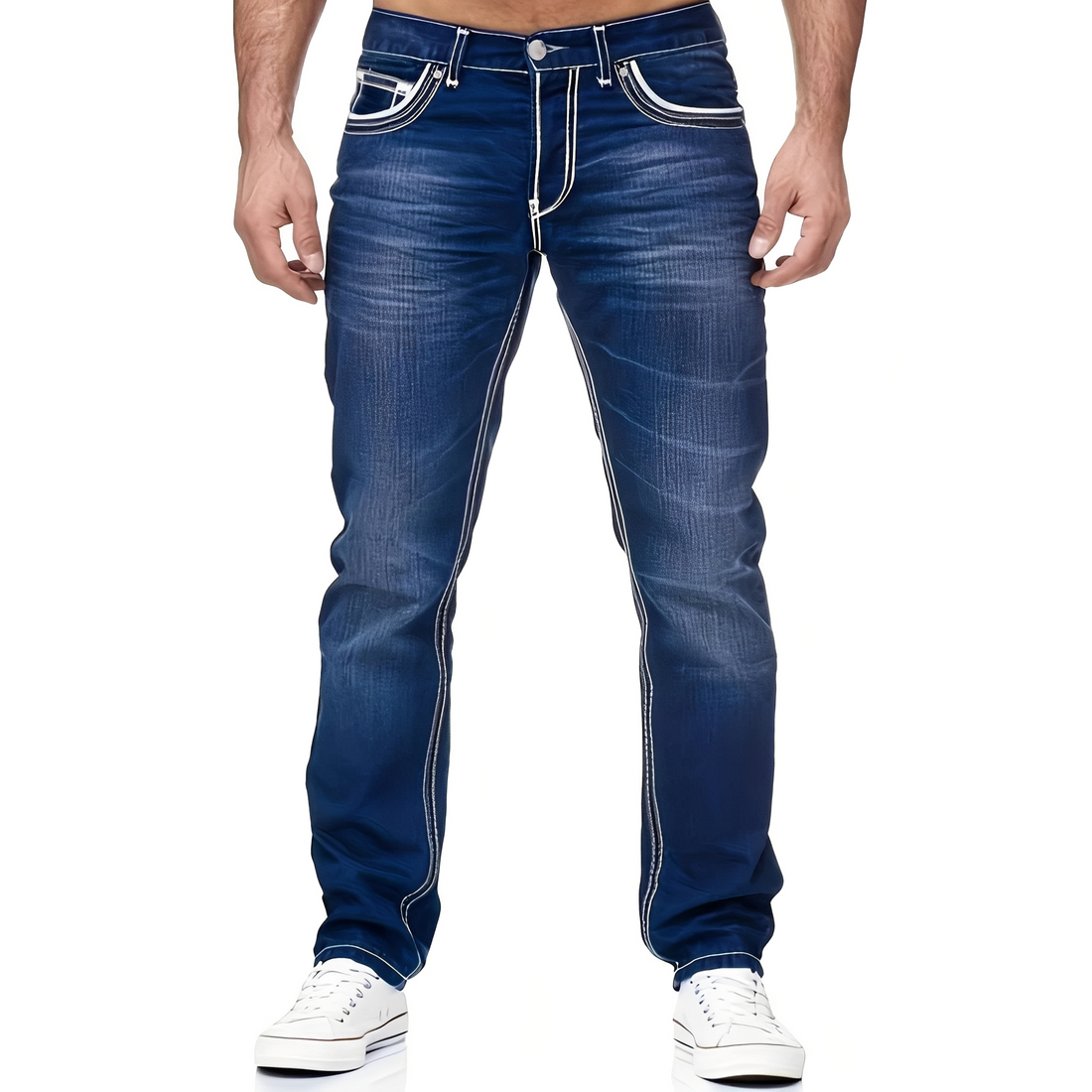 Andy - Stylish Used-Look Jeans for Men