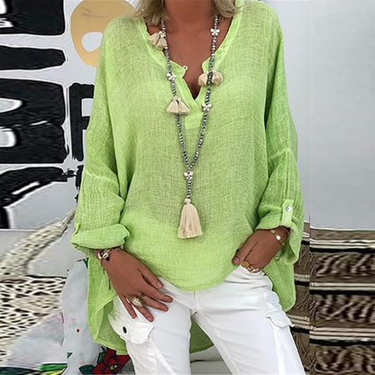 Annie - Casual, Loose-Fitting Blouse for Women