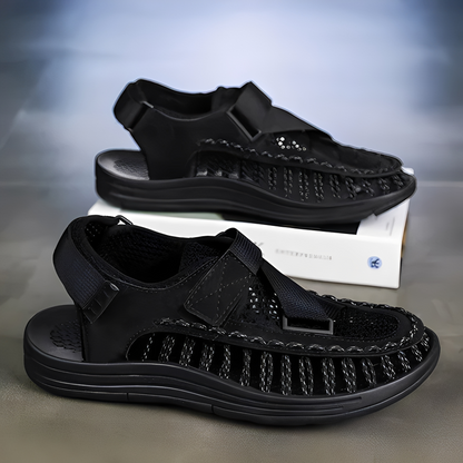 Alfien - Men's breathable sandals with adjustable straps