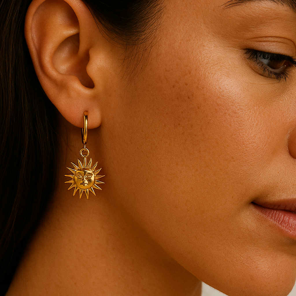 Margaux – Elegant hoops with retro design