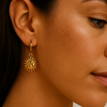 Margaux – Elegant hoops with retro design