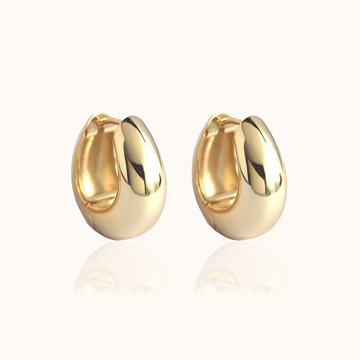 Iseul - Thick Huggie Hoops