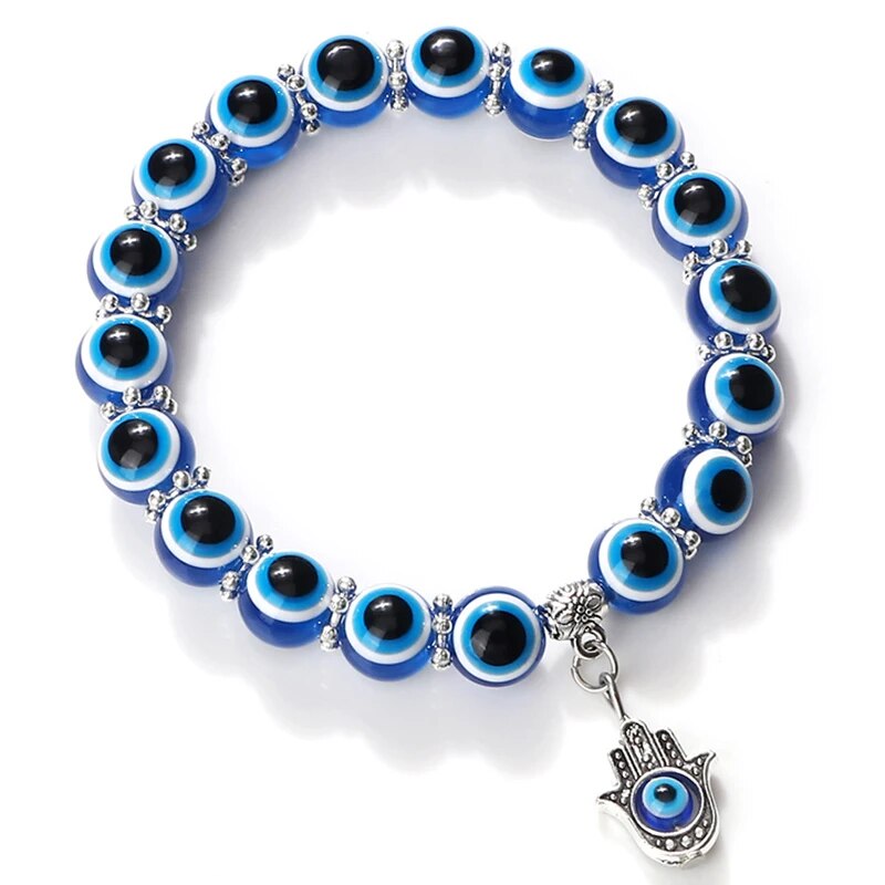 Evil Eye Ocean Style Anklet - Karma and Luck