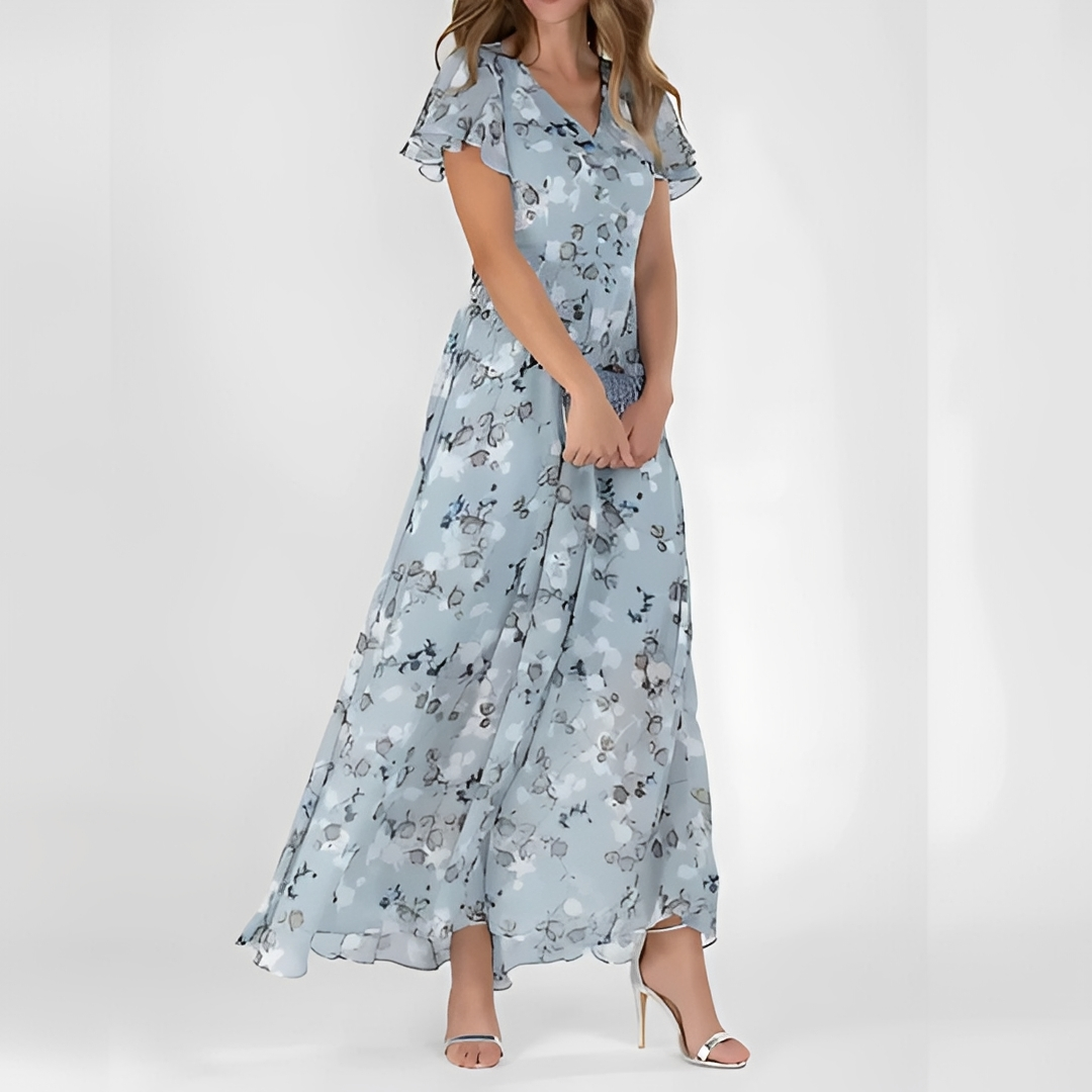 Davonie - Elegant Floral Dress