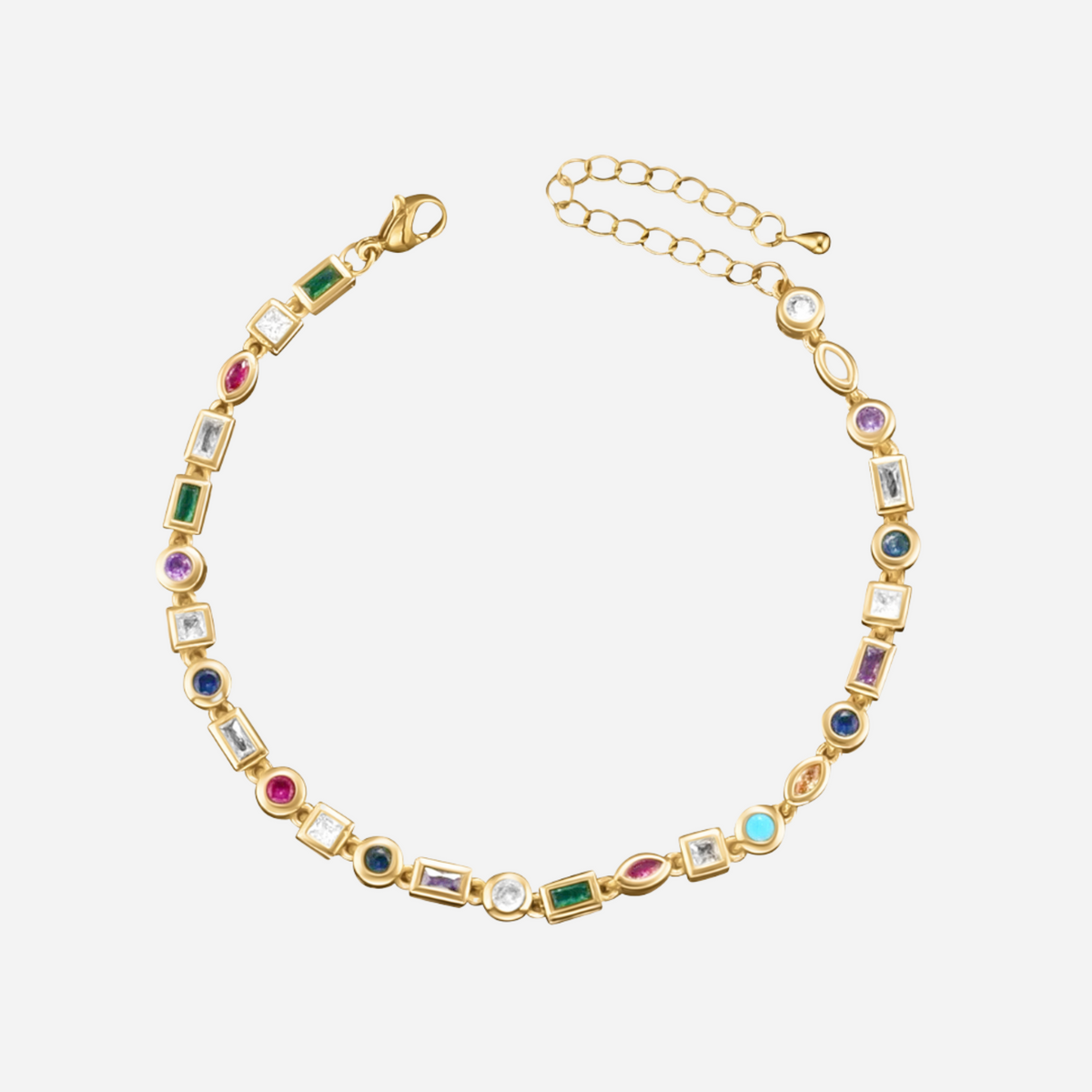 Nozomi – Colorful Crystal Bracelet