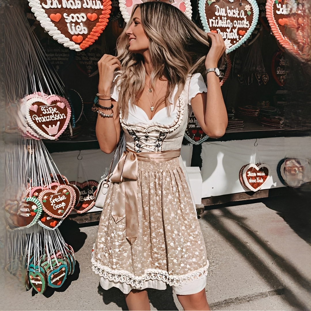 Eunna - Elegant vintage dress for women