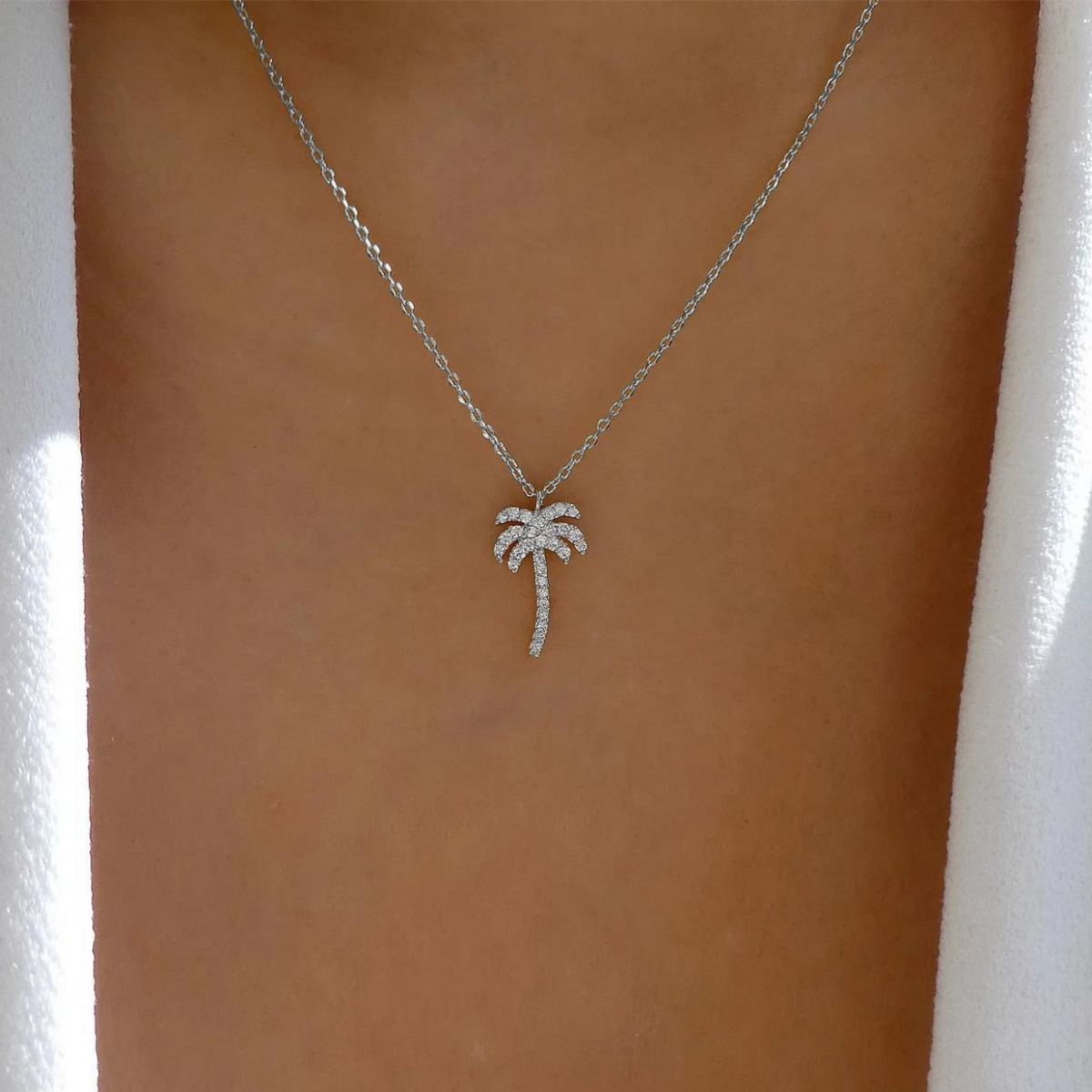 Palm Necklace - Island Theme Pendant